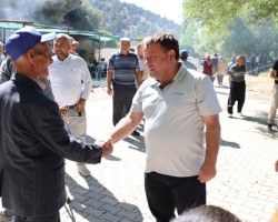 Başkanla Fotoğraflar