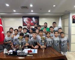 Başkanla Fotoğraflar