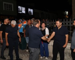 Başkanla Fotoğraflar