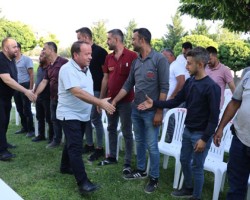 Başkanla Fotoğraflar