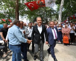 Başkanla Fotoğraflar